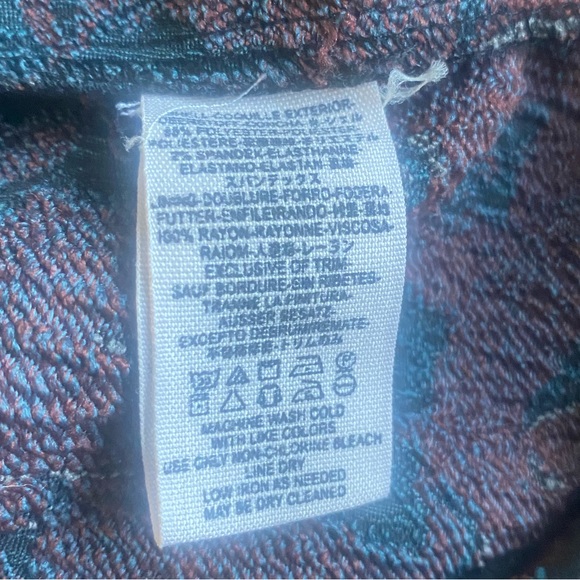 Free People Say Yes Black Floral Textured Stretch Knit Mini Dress - Picture 12 of 13